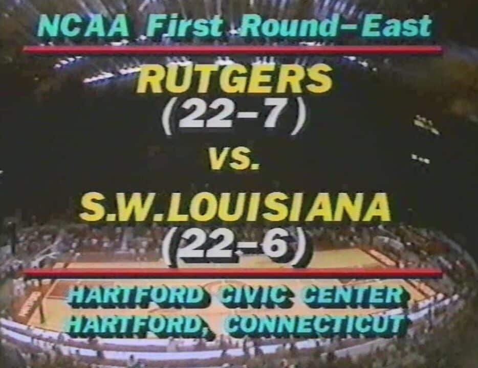 Ncaa 1st Round Tv Graphic