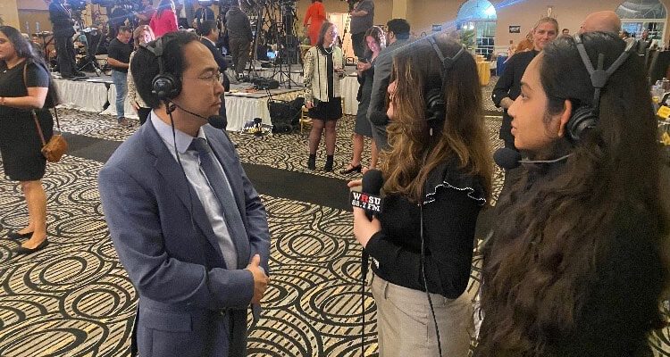 WRSU News lands one-on-one with New Jersey’s next U.S. Senator, Andy Kim, on Election Night