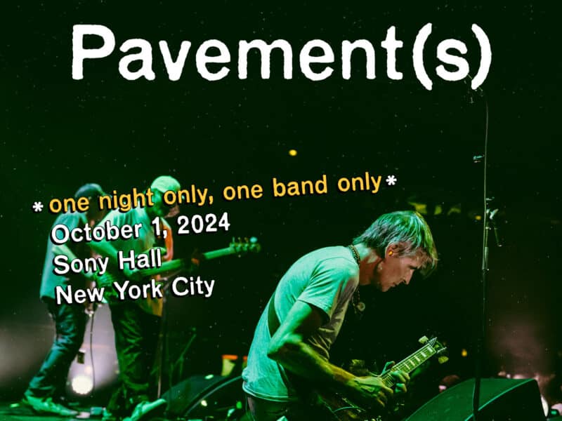 Pavement Show Flyer Square New 1726675984