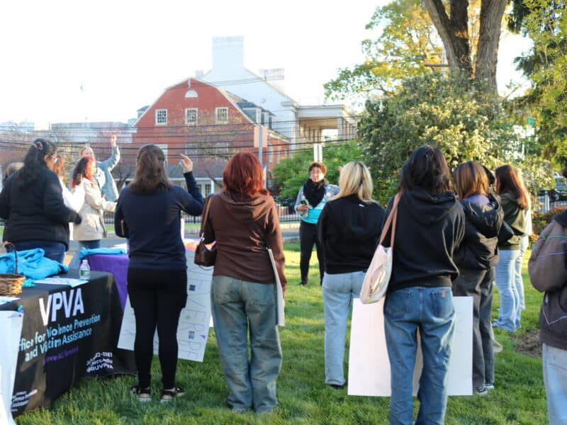 Attendees at the VPVA March